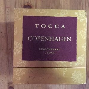 SOLD New In Box TOCCA Copenhagen large candle